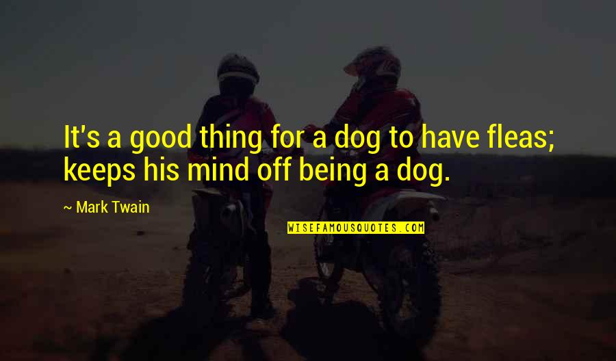 Consommable Imprimante Quotes By Mark Twain: It's a good thing for a dog to