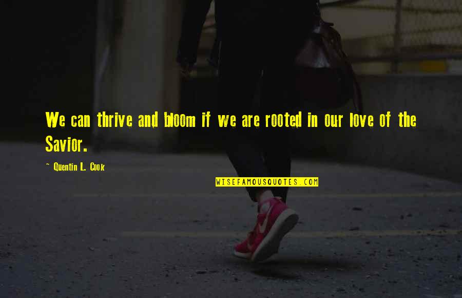 Consonance Music Quotes By Quentin L. Cook: We can thrive and bloom if we are Consonance Music Quotes By Quentin L. Cook: We can thrive and bloom if we are