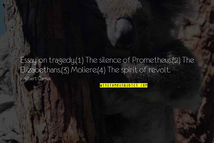 Constantinople Quotes By Albert Camus: Essay on tragedy.(1) The silence of Prometheus.(2) The Constantinople Quotes By Albert Camus: Essay on tragedy.(1) The silence of Prometheus.(2) The