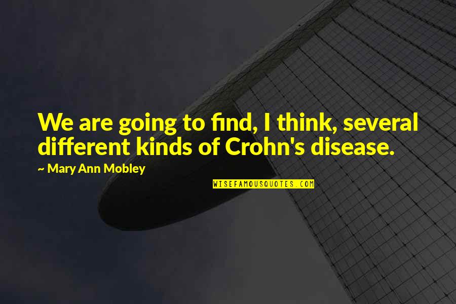 Constientizare Quotes By Mary Ann Mobley: We are going to find, I think, several