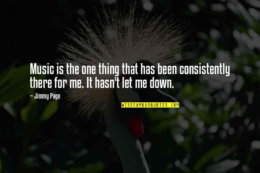 Consuelito Letra Quotes By Jimmy Page: Music is the one thing that has been