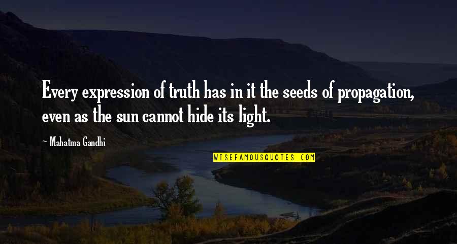 Continuant Jobs Quotes By Mahatma Gandhi: Every expression of truth has in it the Continuant Jobs Quotes By Mahatma Gandhi: Every expression of truth has in it the