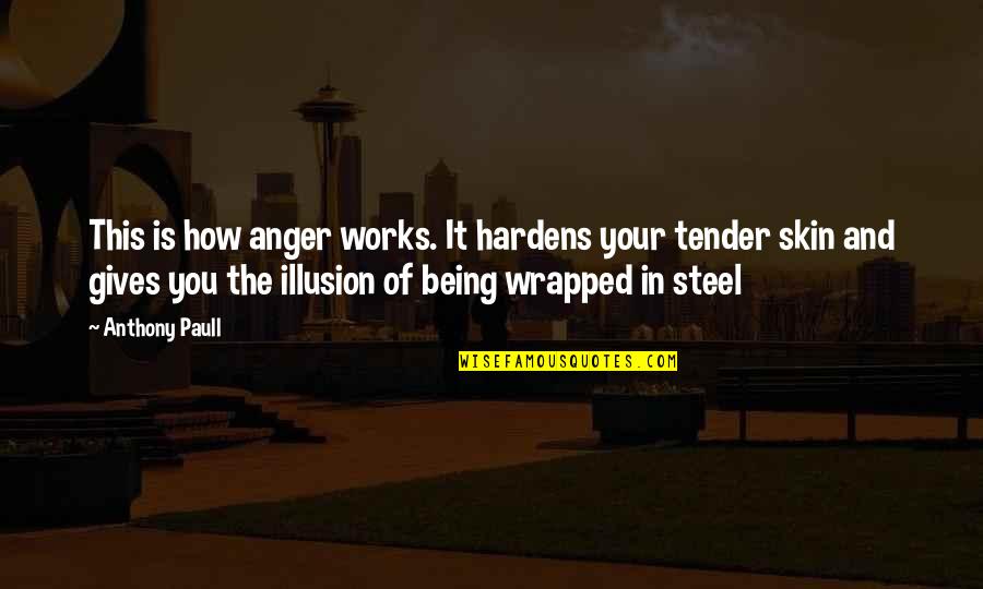 Continuent Services Quotes By Anthony Paull: This is how anger works. It hardens your Continuent Services Quotes By Anthony Paull: This is how anger works. It hardens your