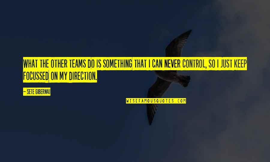 Control What I Can Control Quotes By Sete Gibernau: What the other teams do is something that Control What I Can Control Quotes By Sete Gibernau: What the other teams do is something that