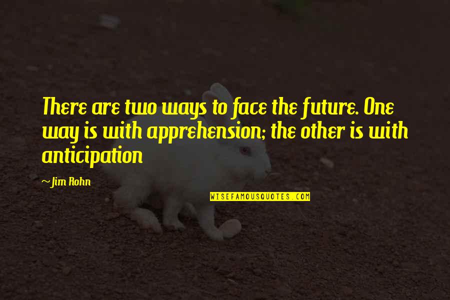Convenciendo Para Quotes By Jim Rohn: There are two ways to face the future. Convenciendo Para Quotes By Jim Rohn: There are two ways to face the future.