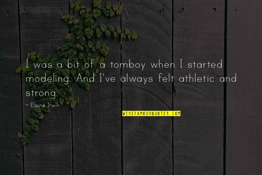 Convert Pdf To Jpg Quotes By Elaine Irwin: I was a bit of a tomboy when Convert Pdf To Jpg Quotes By Elaine Irwin: I was a bit of a tomboy when