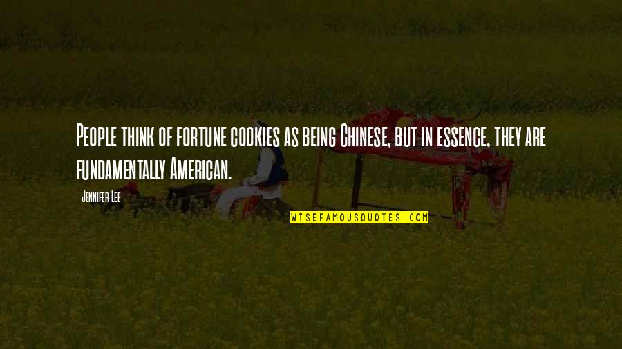 Cookies Quotes By Jennifer Lee: People think of fortune cookies as being Chinese,