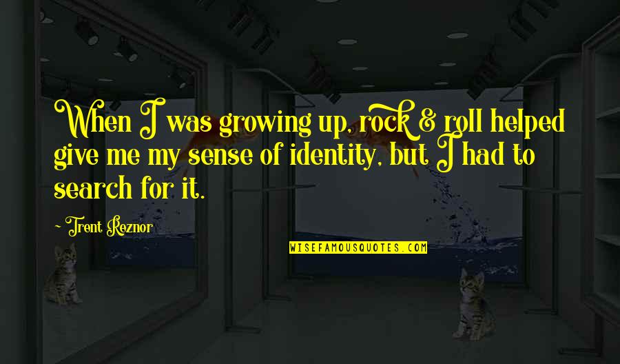 Cool Hanukkah Quotes By Trent Reznor: When I was growing up, rock & roll