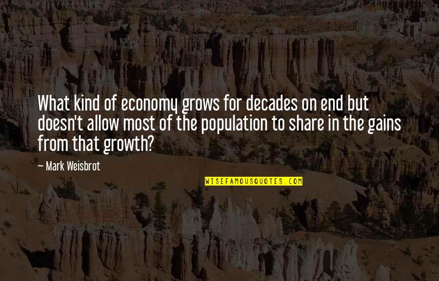 Copans Motors Quotes By Mark Weisbrot: What kind of economy grows for decades on Copans Motors Quotes By Mark Weisbrot: What kind of economy grows for decades on