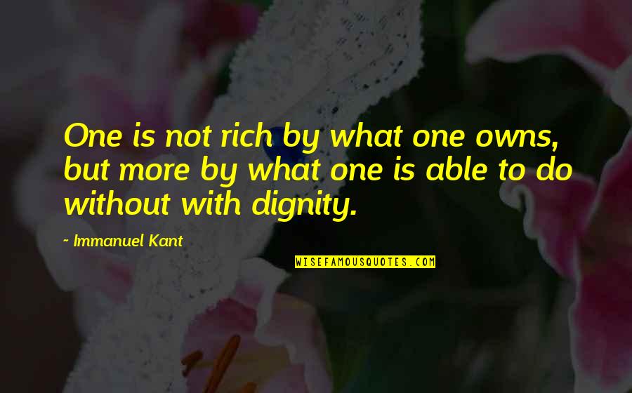Copypasta Twitch Quotes By Immanuel Kant: One is not rich by what one owns,