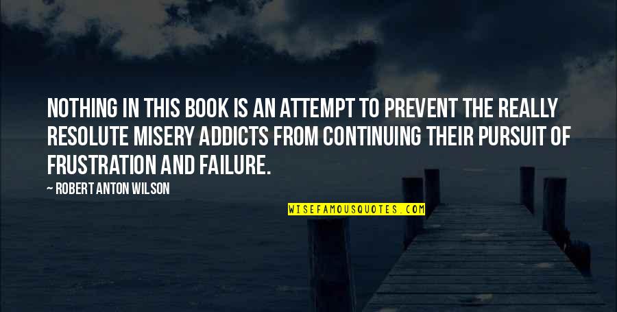 Corbeau Quotes By Robert Anton Wilson: Nothing in this book is an attempt to