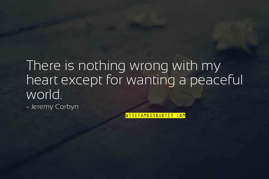 Corbyn Quotes By Jeremy Corbyn: There is nothing wrong with my heart except