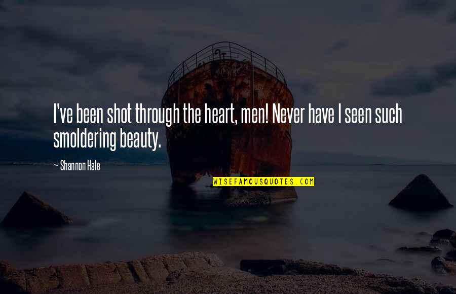 Corioles Quotes By Shannon Hale: I've been shot through the heart, men! Never