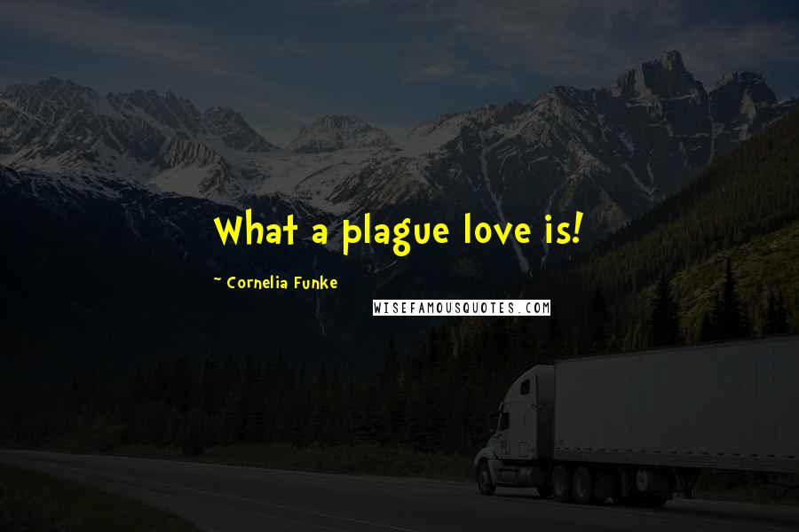 Cornelia Funke quotes: What a plague love is!