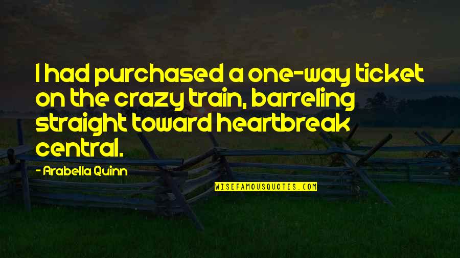 Correctors For Dark Quotes By Arabella Quinn: I had purchased a one-way ticket on the Correctors For Dark Quotes By Arabella Quinn: I had purchased a one-way ticket on the