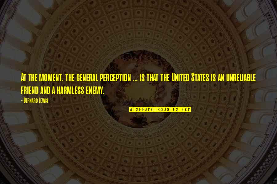 Correy Hawk Quotes By Bernard Lewis: At the moment, the general perception ... is Correy Hawk Quotes By Bernard Lewis: At the moment, the general perception ... is