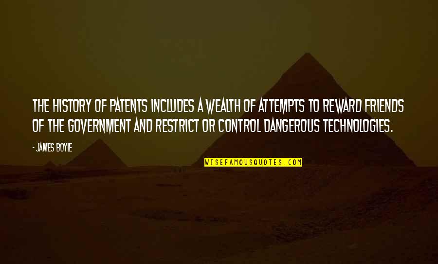 Corruption In Government Quotes By James Boyle: The history of patents includes a wealth of Corruption In Government Quotes By James Boyle: The history of patents includes a wealth of