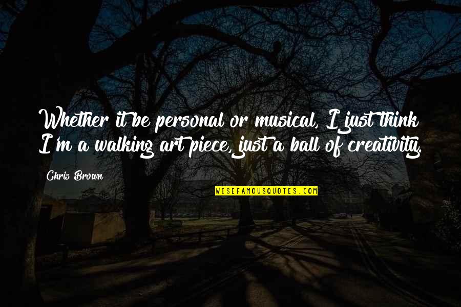 Costellos Of Niantic Quotes By Chris Brown: Whether it be personal or musical, I just