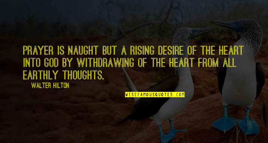 Cotton Wool Roll Quotes By Walter Hilton: Prayer is naught but a rising desire of Cotton Wool Roll Quotes By Walter Hilton: Prayer is naught but a rising desire of