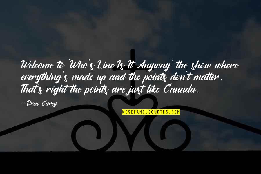 Coulombs Quotes By Drew Carey: Welcome to 'Who's Line Is It Anyway' the Coulombs Quotes By Drew Carey: Welcome to 'Who's Line Is It Anyway' the