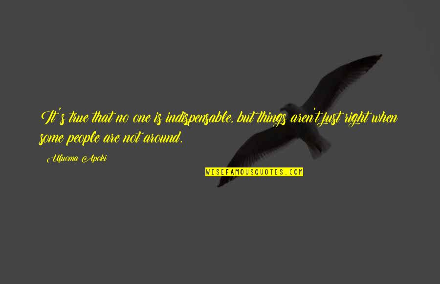 Couple Photo Editing With Quotes By Ufuoma Apoki: It's true that no one is indispensable, but