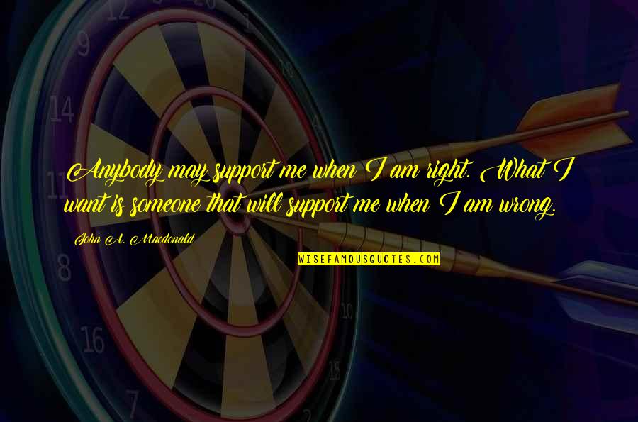 Cousins In Spanish Quotes By John A. Macdonald: Anybody may support me when I am right. Cousins In Spanish Quotes By John A. Macdonald: Anybody may support me when I am right.