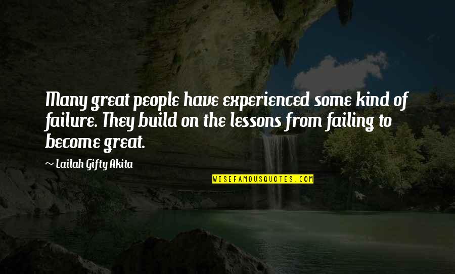 Cowhands Waskom Quotes By Lailah Gifty Akita: Many great people have experienced some kind of