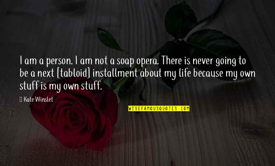 Craig Harper Quotes By Kate Winslet: I am a person. I am not a