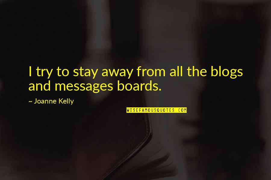 Cravats For Sale Quotes By Joanne Kelly: I try to stay away from all the Cravats For Sale Quotes By Joanne Kelly: I try to stay away from all the