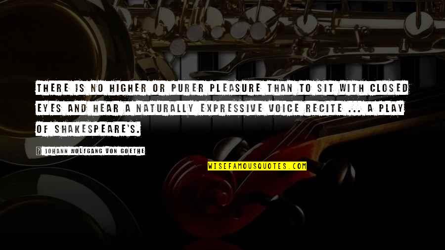 Creative Designing Quotes By Johann Wolfgang Von Goethe: There is no higher or purer pleasure than