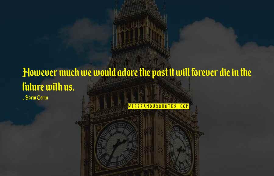 Cricket Missing Quotes By Sorin Cerin: However much we would adore the past it