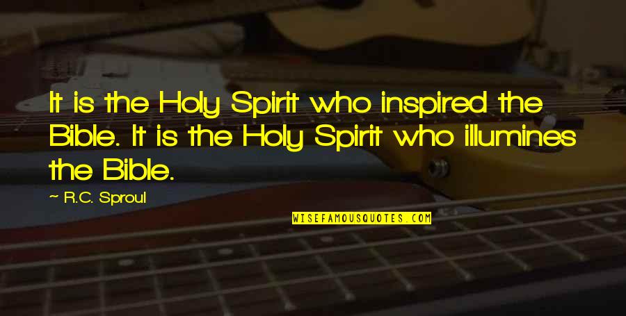 Crimes And Punishment Quotes By R.C. Sproul: It is the Holy Spirit who inspired the Crimes And Punishment Quotes By R.C. Sproul: It is the Holy Spirit who inspired the