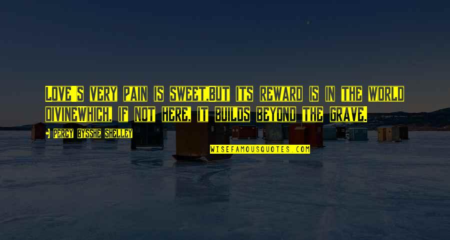 Criminal Minds Distress Quotes By Percy Bysshe Shelley: Love's very pain is sweet,But its reward is