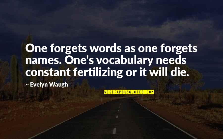 Cripples Crossword Quotes By Evelyn Waugh: One forgets words as one forgets names. One's Cripples Crossword Quotes By Evelyn Waugh: One forgets words as one forgets names. One's
