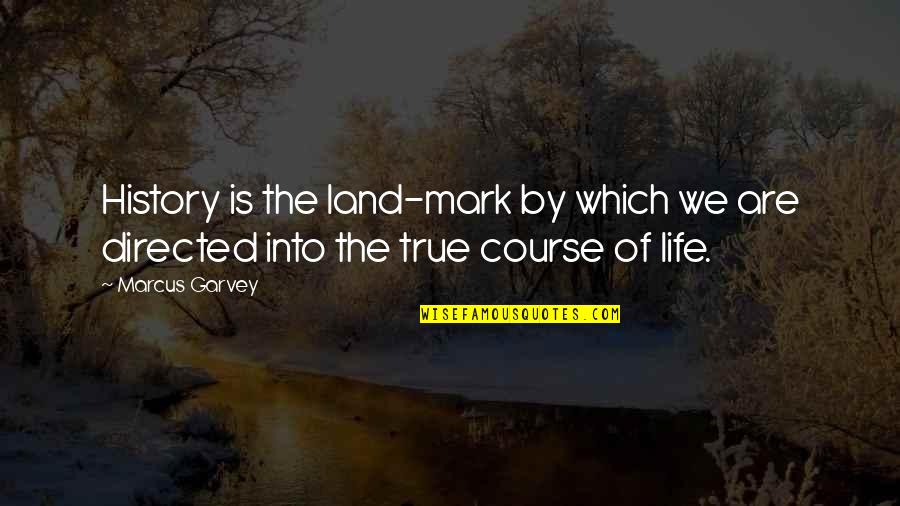Critique Workshop Quotes By Marcus Garvey: History is the land-mark by which we are