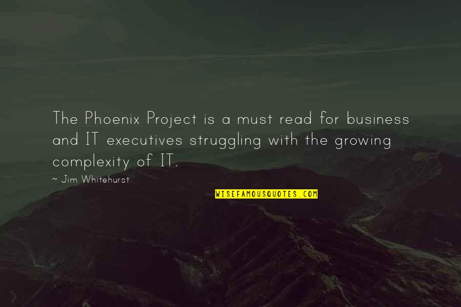 Crivo De Areias Quotes By Jim Whitehurst: The Phoenix Project is a must read for