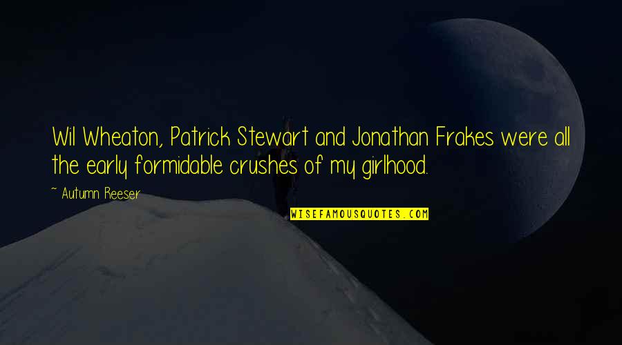 Cromosoma Dibujo Quotes By Autumn Reeser: Wil Wheaton, Patrick Stewart and Jonathan Frakes were Cromosoma Dibujo Quotes By Autumn Reeser: Wil Wheaton, Patrick Stewart and Jonathan Frakes were