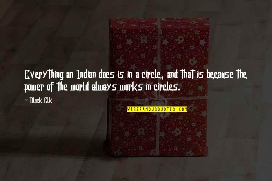 Cronon Ford Quotes By Black Elk: Everything an Indian does is in a circle, Cronon Ford Quotes By Black Elk: Everything an Indian does is in a circle,