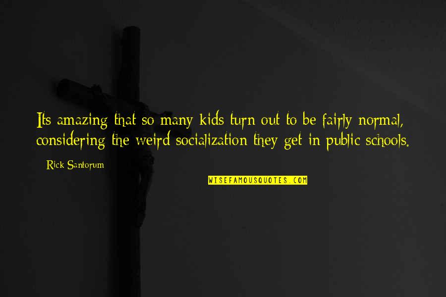 Cross Country Mover Quotes By Rick Santorum: Its amazing that so many kids turn out Cross Country Mover Quotes By Rick Santorum: Its amazing that so many kids turn out
