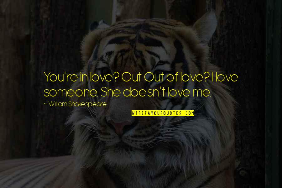 Crucible False Accusations Quotes By William Shakespeare: You're in love? Out Out of love? I Crucible False Accusations Quotes By William Shakespeare: You're in love? Out Out of love? I