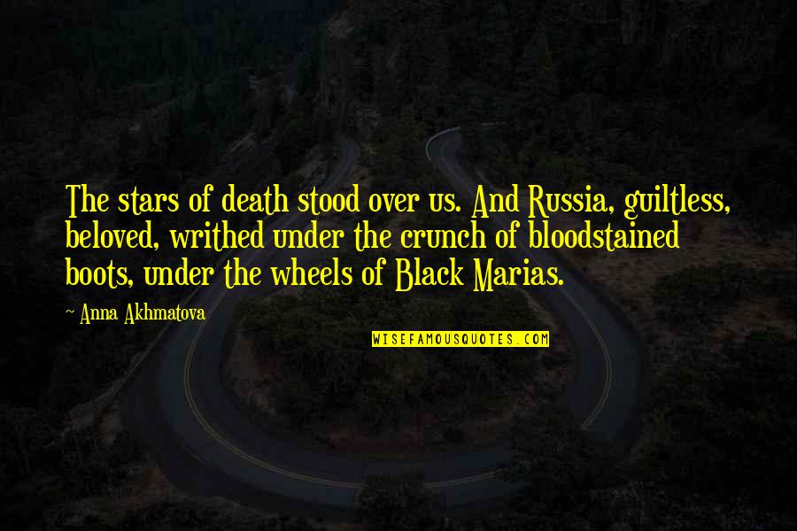 Crunch Quotes By Anna Akhmatova: The stars of death stood over us. And Crunch Quotes By Anna Akhmatova: The stars of death stood over us. And