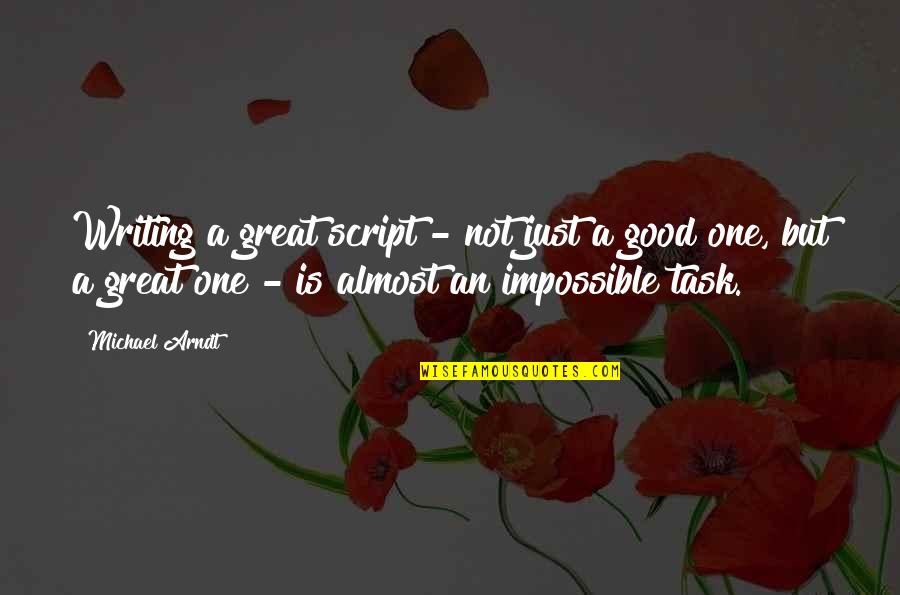 Crush Tumblr Tagalog Quotes By Michael Arndt: Writing a great script - not just a