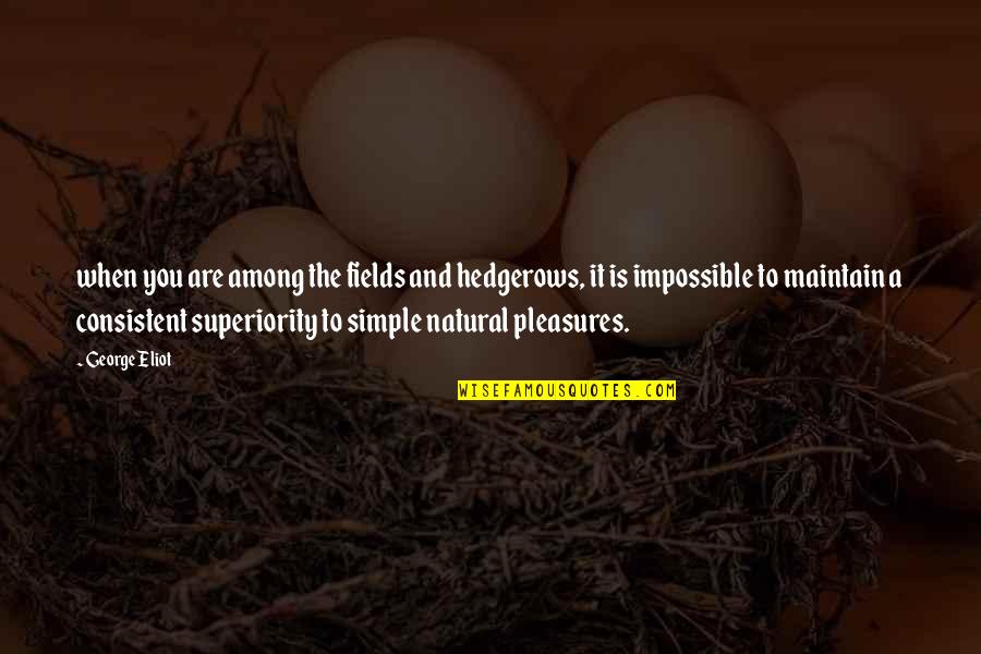 Csulb Bookstore Quotes By George Eliot: when you are among the fields and hedgerows, Csulb Bookstore Quotes By George Eliot: when you are among the fields and hedgerows,