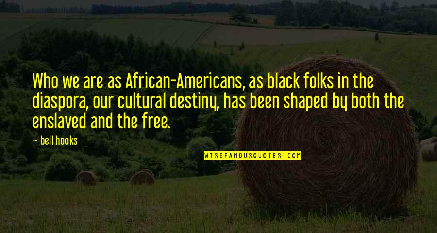 Cultural Quotes By Bell Hooks: Who we are as African-Americans, as black folks