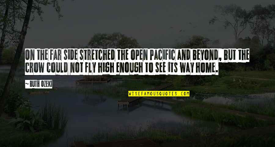 Cumpana Cluj Quotes By Ruth Ozeki: On the far side stretched the open Pacific Cumpana Cluj Quotes By Ruth Ozeki: On the far side stretched the open Pacific