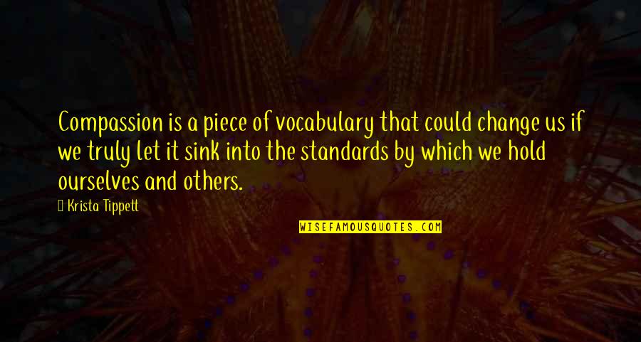 Curamin Complaints Quotes By Krista Tippett: Compassion is a piece of vocabulary that could