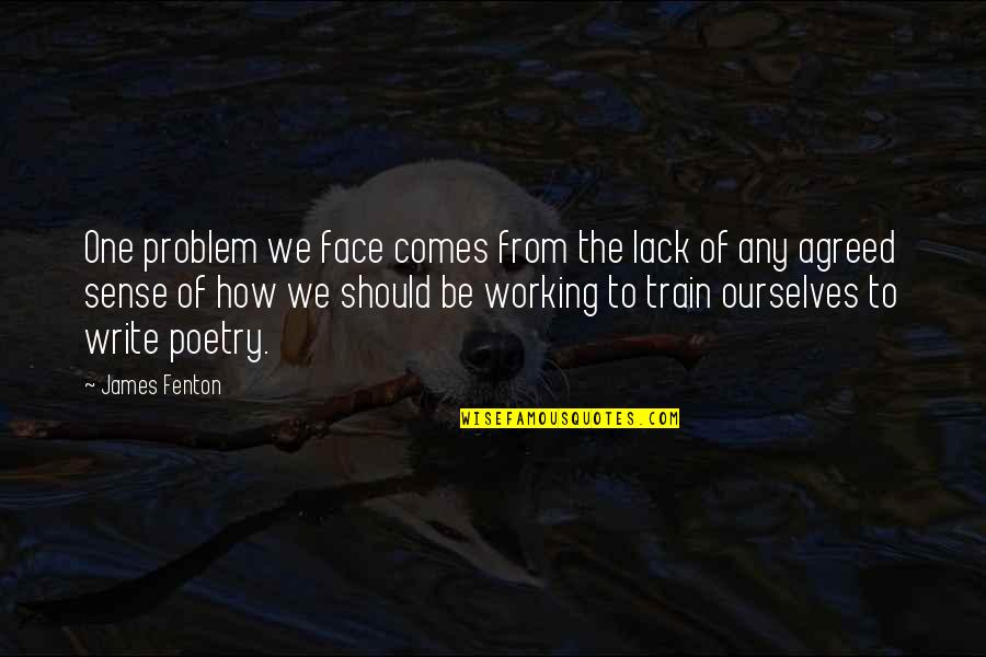 Cureatr Quotes By James Fenton: One problem we face comes from the lack Cureatr Quotes By James Fenton: One problem we face comes from the lack