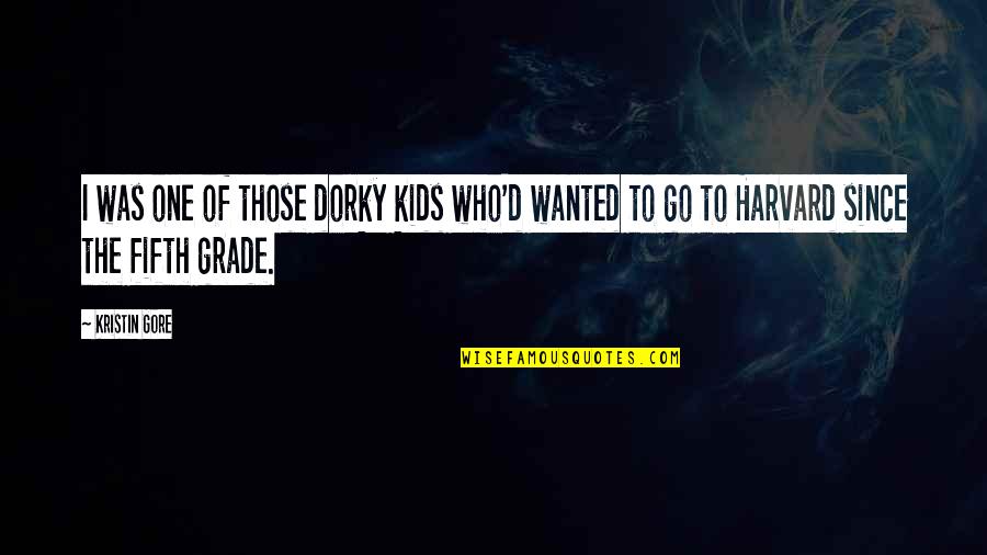 Curing Sadness Quotes By Kristin Gore: I was one of those dorky kids who'd