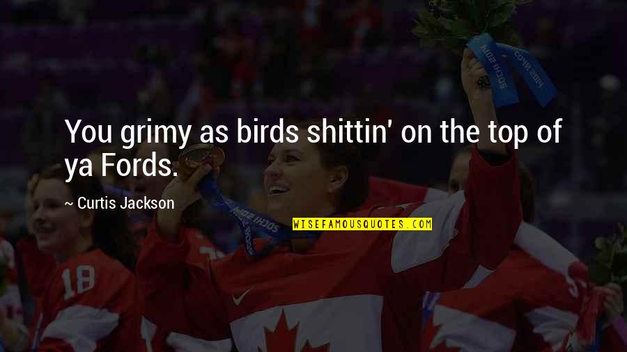 Curtis Jackson Quotes By Curtis Jackson: You grimy as birds shittin' on the top Curtis Jackson Quotes By Curtis Jackson: You grimy as birds shittin' on the top