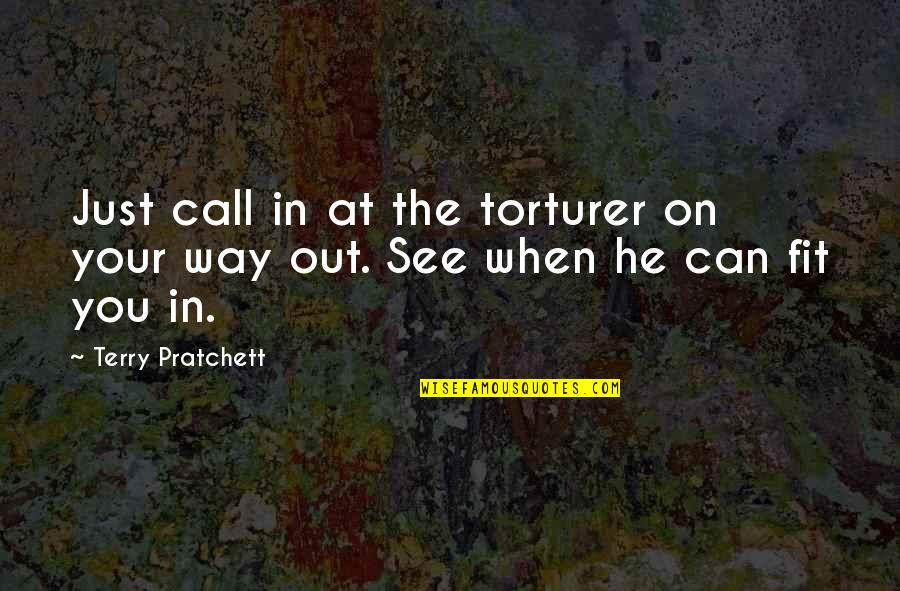 Cute Animated Couple Pics With Quotes By Terry Pratchett: Just call in at the torturer on your